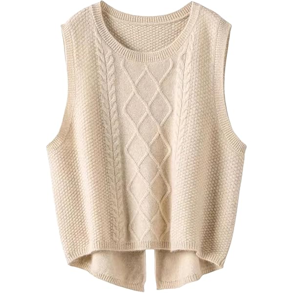 トップス CORONA wool mohair PILE VEST Amazon.com: Kelsiop 100% Merino Wool Vest Women's Crew Neck